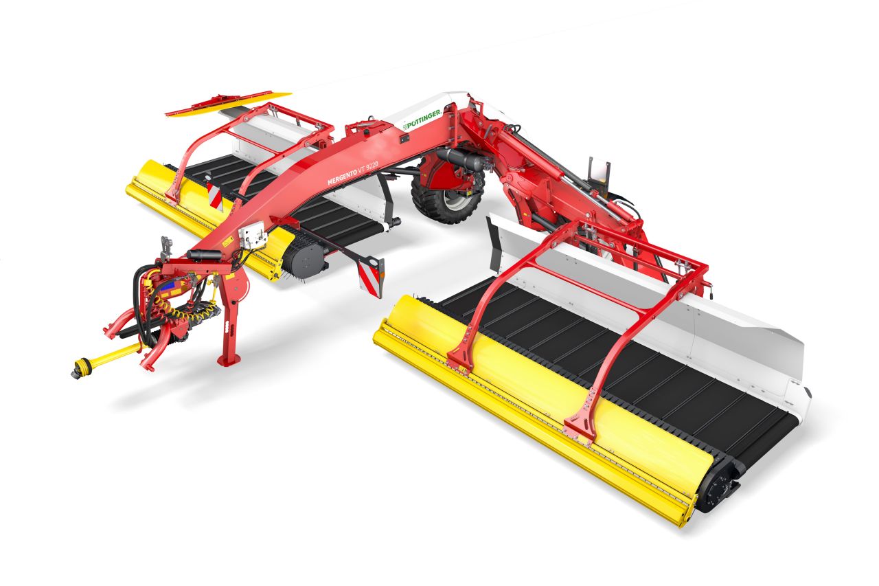 Pottinger launches new belt-type rake for grassland range