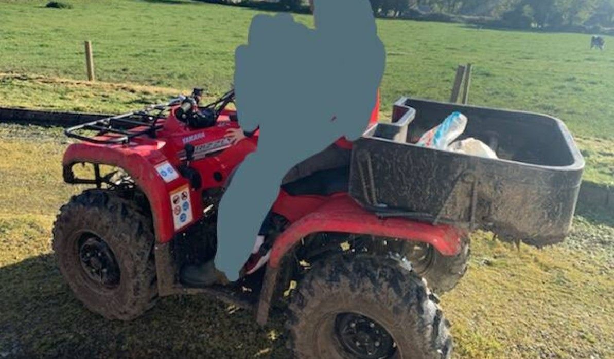 Garda info appeal made following theft of Yamaha quad