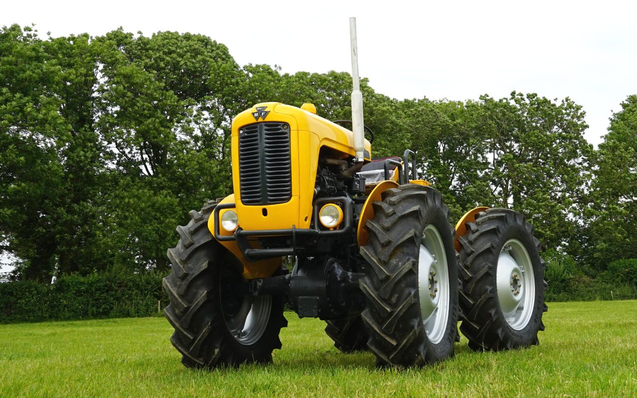 The genius of Norman's articulated MF 35