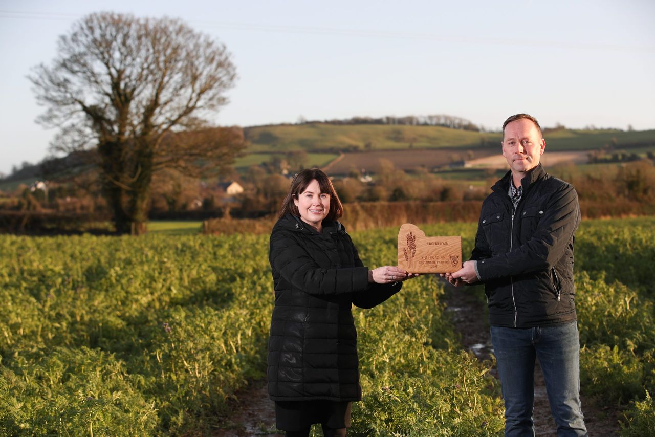 Co. Laois farmer wins inaugural Guinness Sustainability Award
