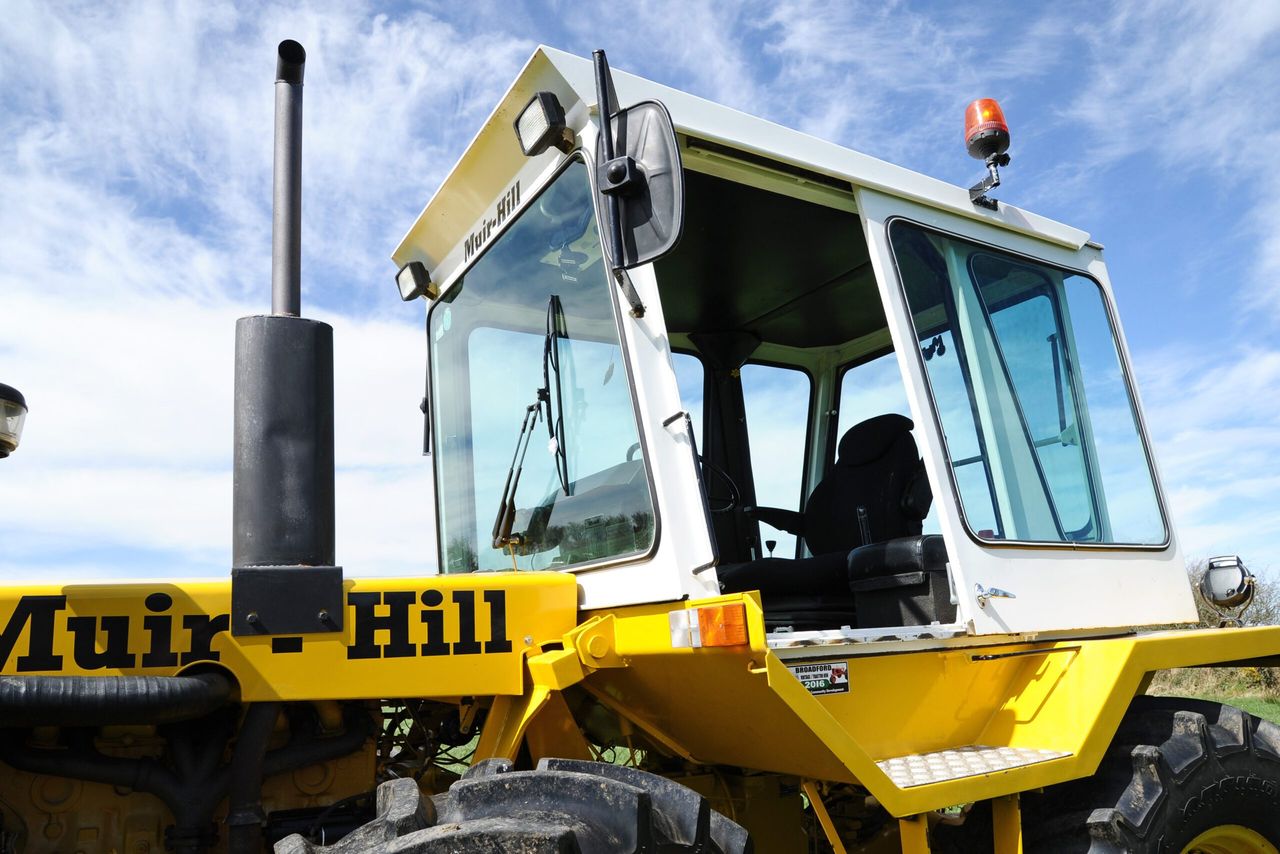 Muir-Hill tractors head for Mount Melleray silage event...this weekend