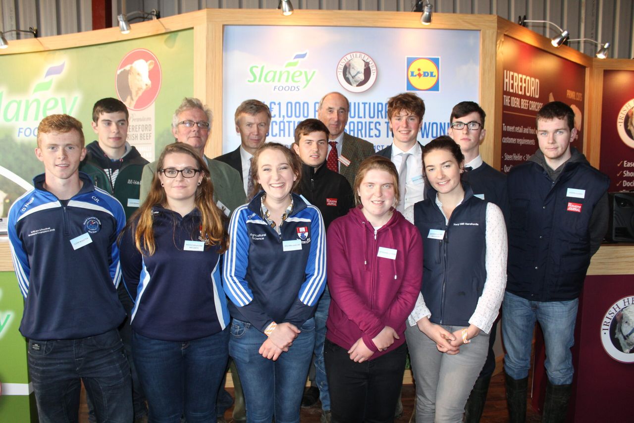 Five students awarded €1,000 agri-education bursaries