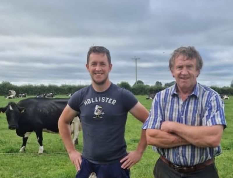 Tipperary dairy farmers Henry, and Jim Maher