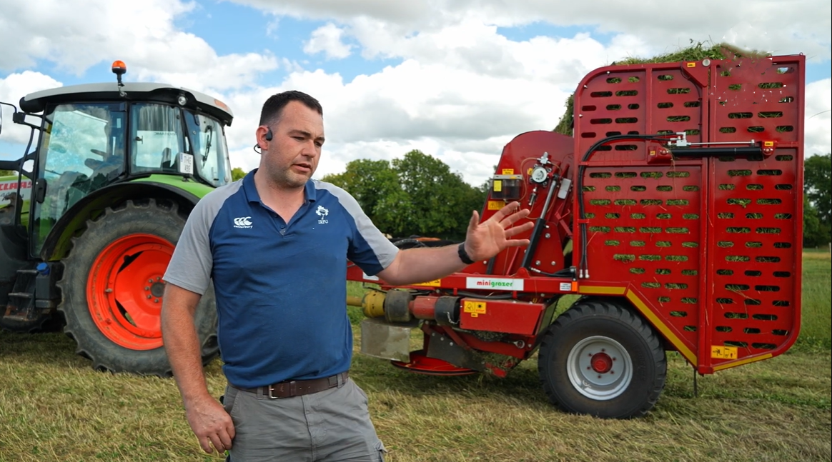 Watch: Meath beef farmers' 'mini' solution for saving on silage supplies