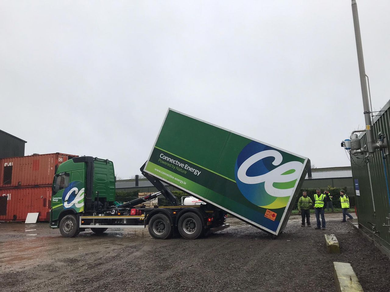 First commercial delivery of biomethane leaves Nurney today