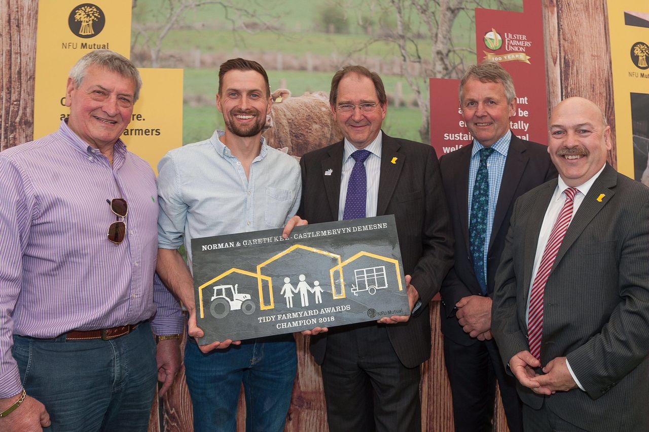Tyrone man sweeps up in tidy farm competition