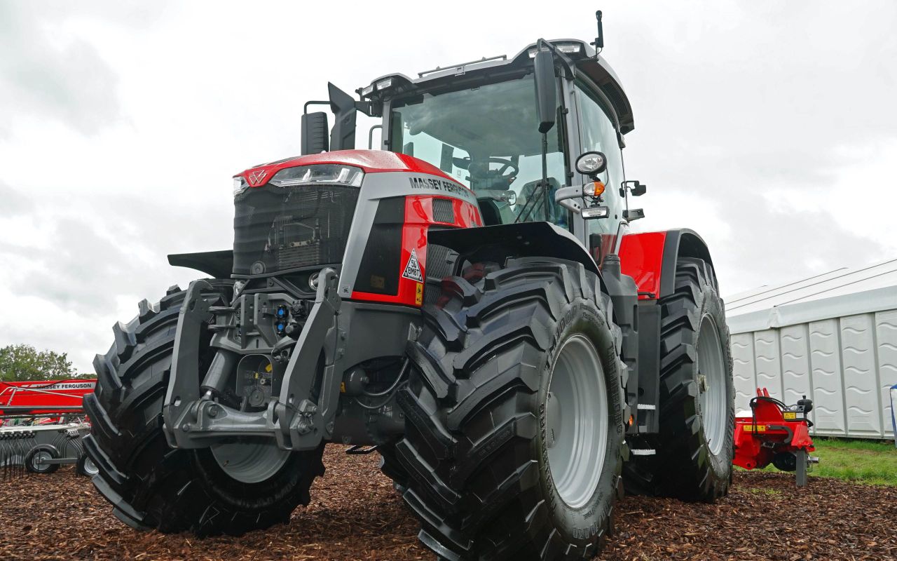 Massey Ferguson brings its tractors back to the Ploughing