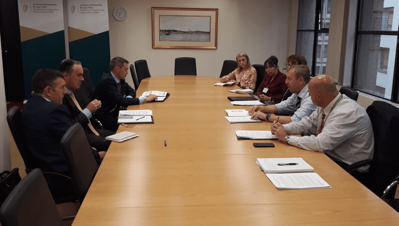 Creed discusses drought plans with commissioner and banks
