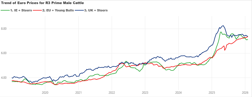 Source: Bord Bia cattle price dashboard