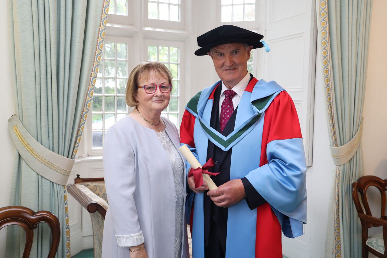 Clare farmer awarded honorary doctorate by University of Galway