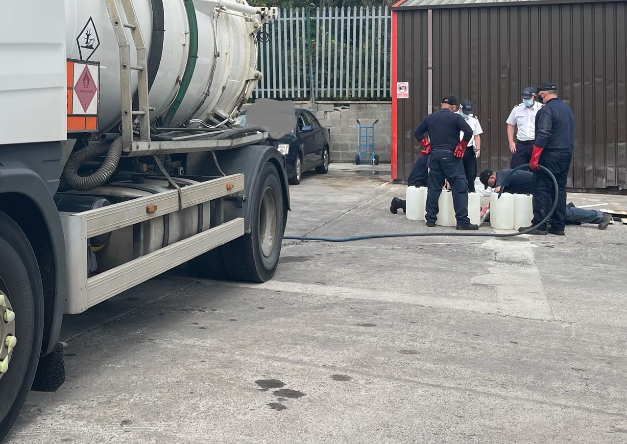 4,400L of 'illicit fuel' seized at unlicensed filling station