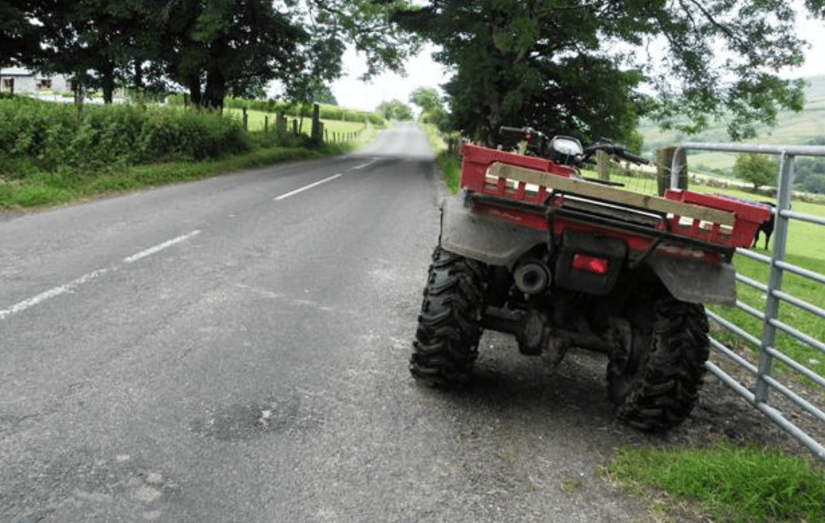 Quads on the road 'subject to same rules' as other vehicles