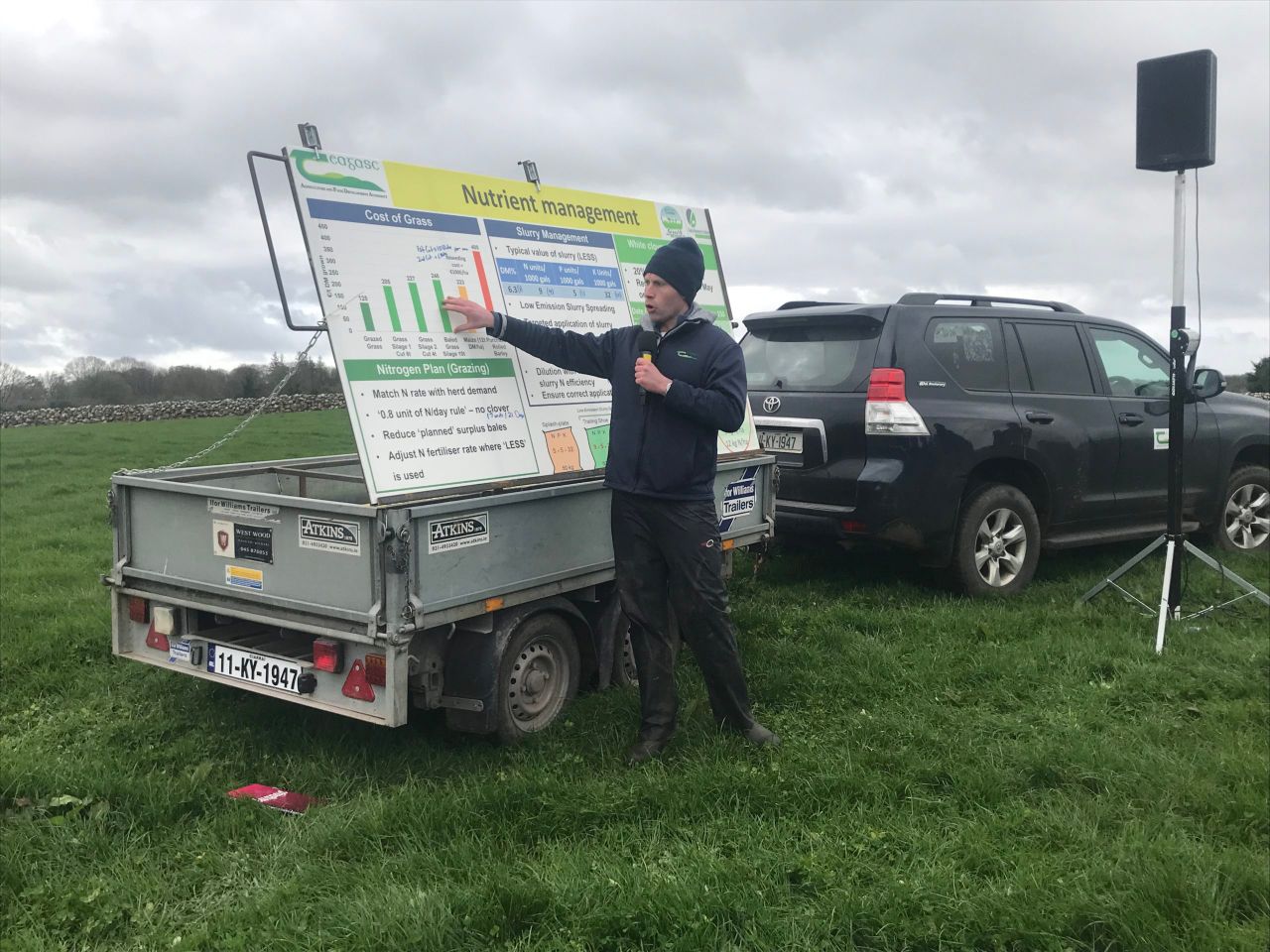 Clover walks: Cost of grass increased by 80%, but remains cheapest feed