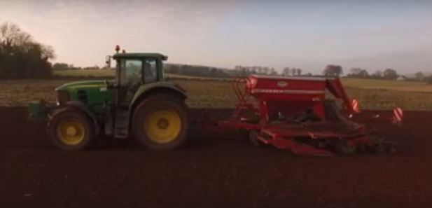 Video: Harvesting maize to sowing winter corn in a matter of minutes