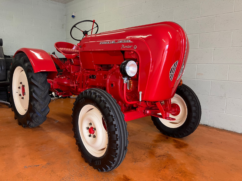 Watch: Porsche 108 junior tractor restored as a ‘show pony’