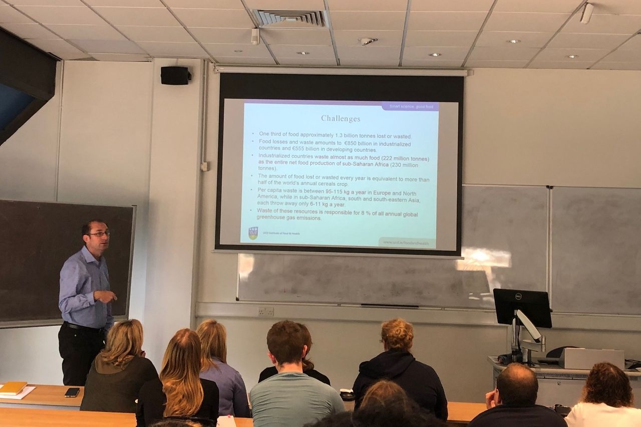 UCD seminar hears that, globally, 30% of food is wasted every year