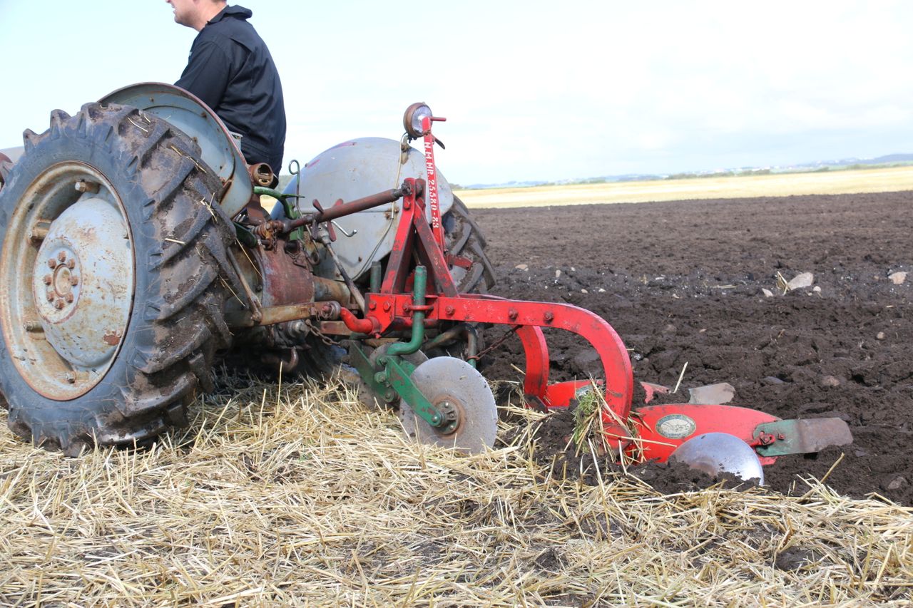 1948 'grey Fergie' and plough shine at Kverneland Agritechnica showcase