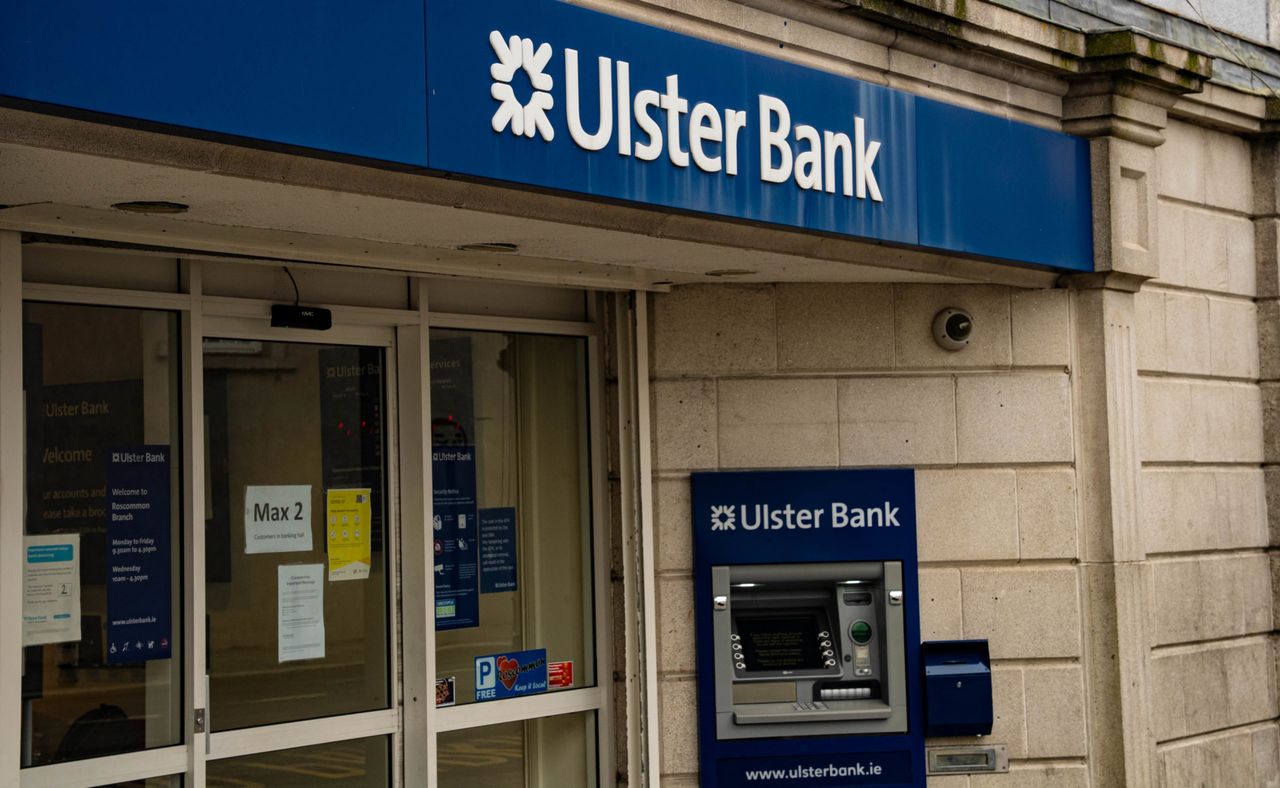 Ulster Bank to close remaining branches in April