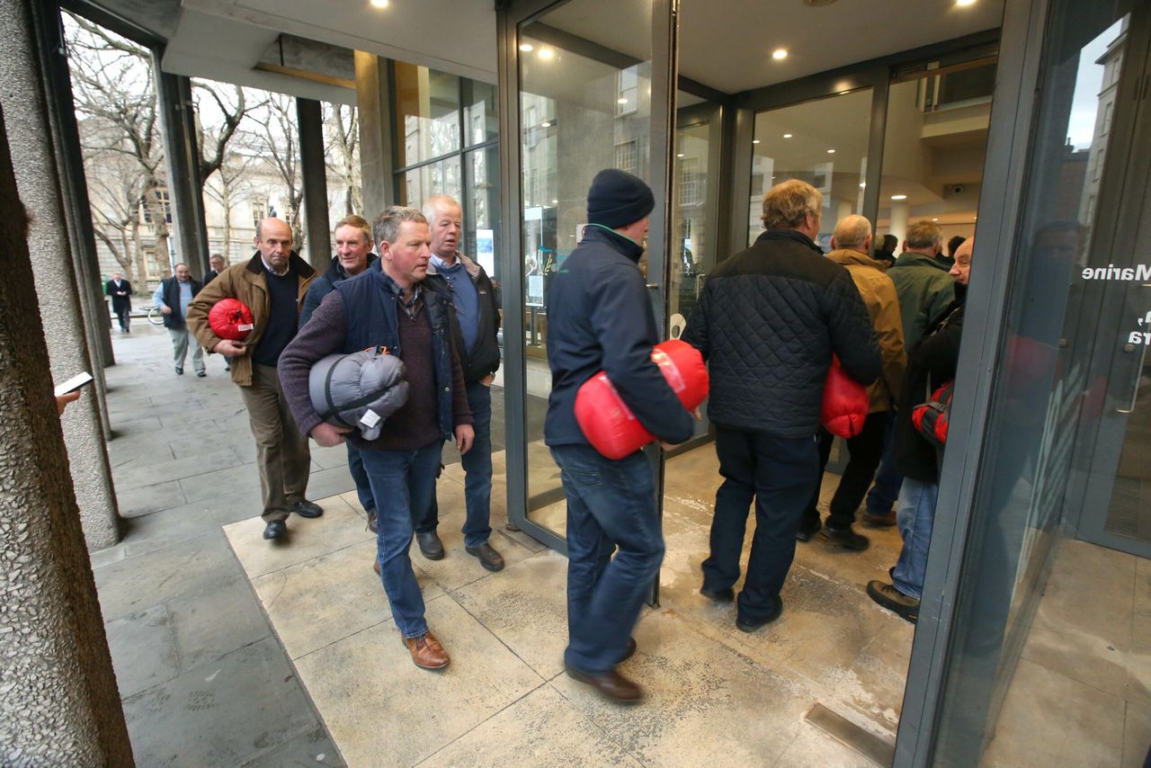 Carcass crunch: Farmers prepared to spend Christmas in Ag House
