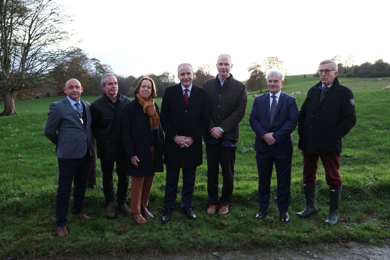 Taoiseach visits Meath farm producing carbon-neutral beef