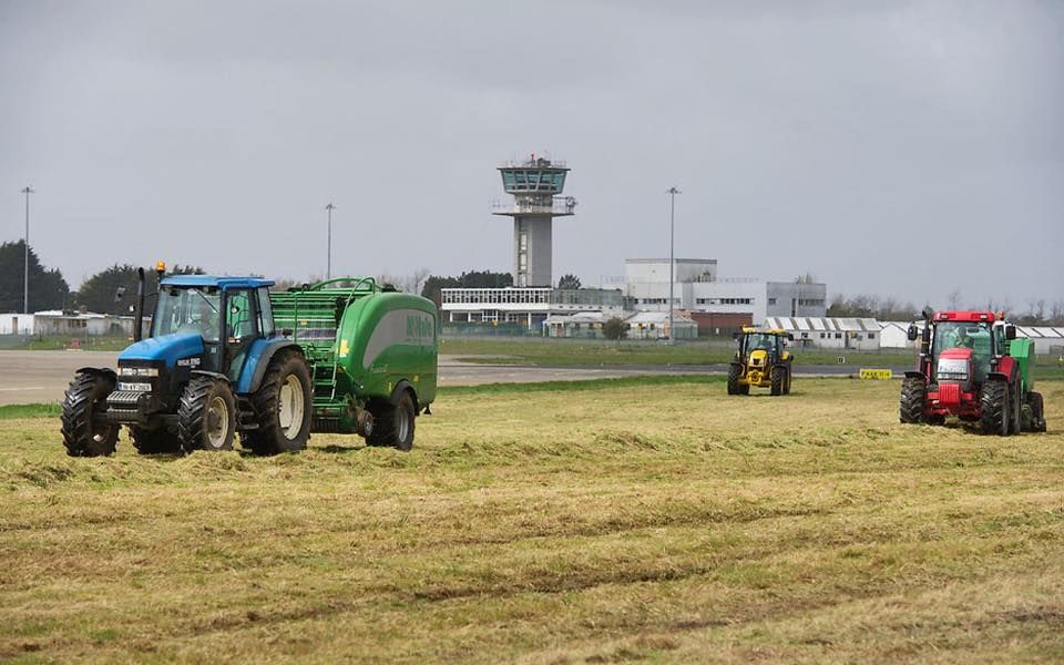 Pics: Silage operation gets underway at Shannon Airport