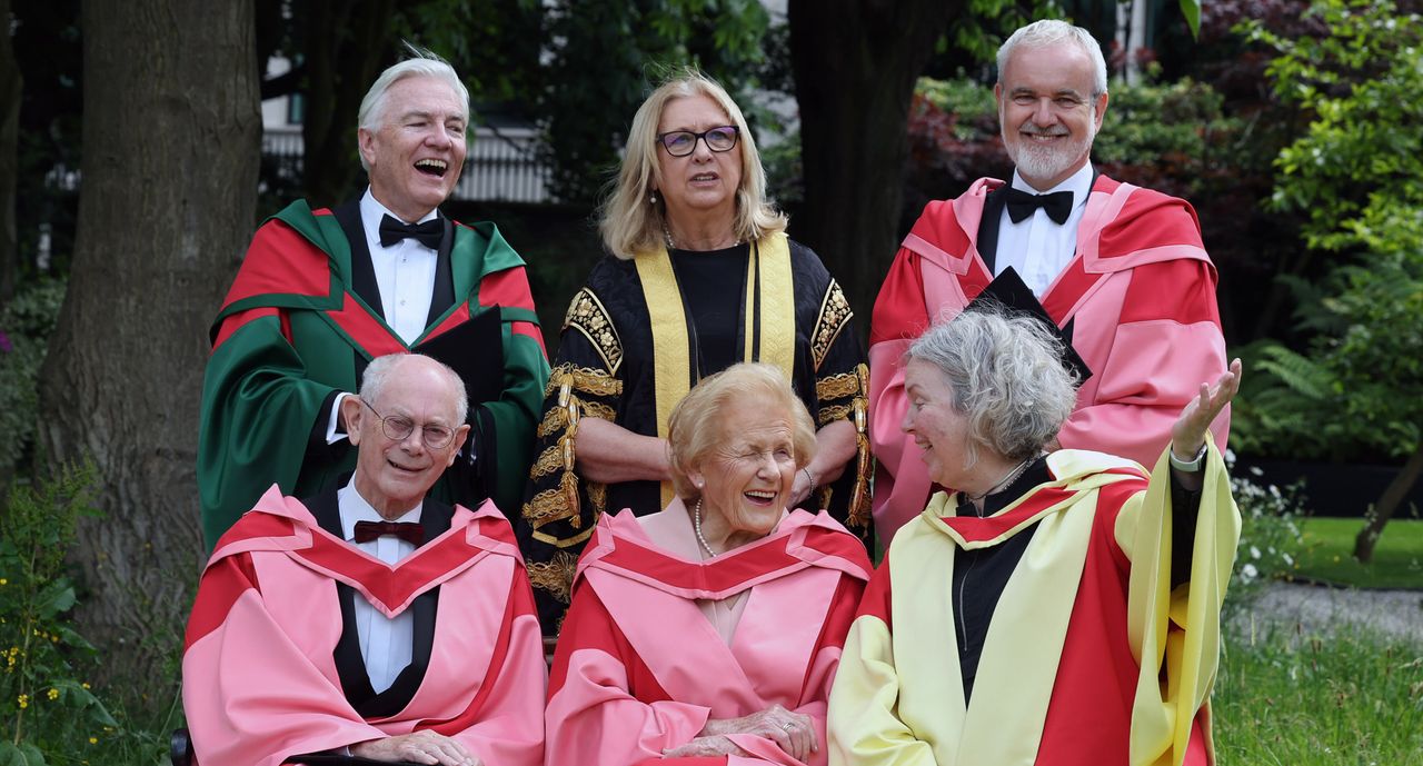 McHugh awarded honorary doctorate from Trinity College
