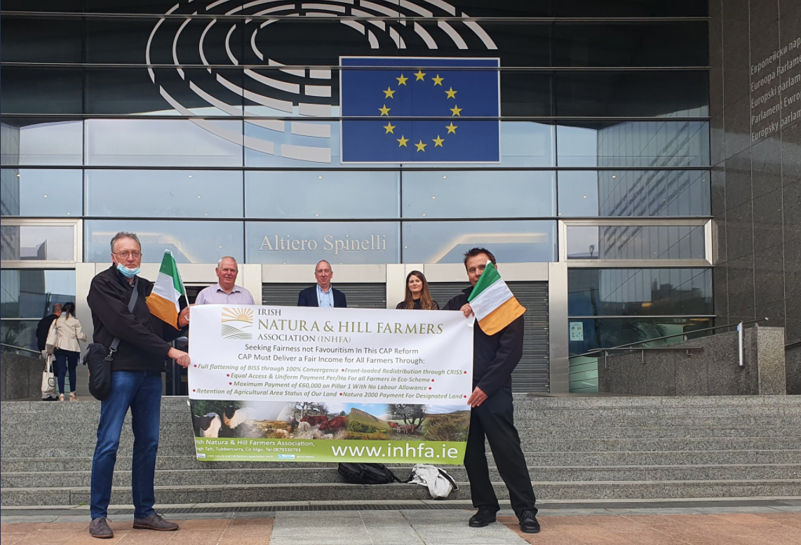 'Fairness for 73,000 farmers' is aim of INHFA trip to Brussels