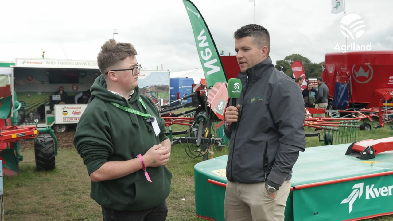 Kverneland machinery at 2026 Ploughing