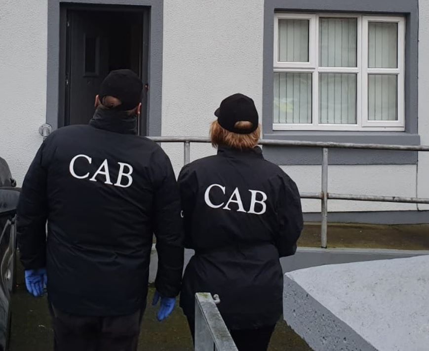 CAB search operation in Galway on plant and machinery gang