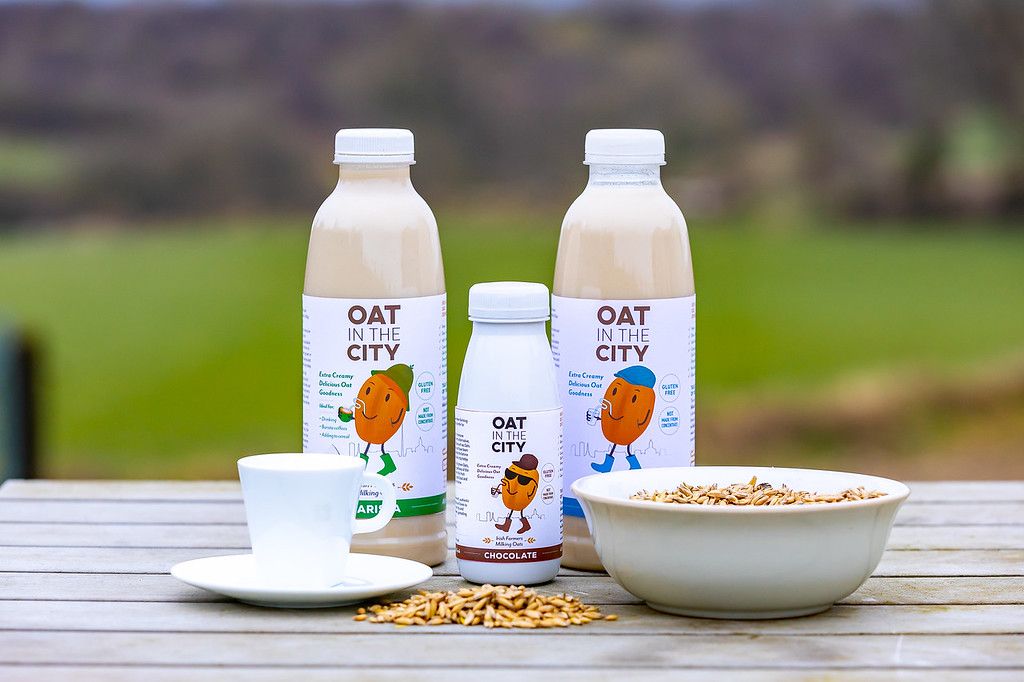 Milking Irish oats: Midlands farmer launches ‘Oat in the City’