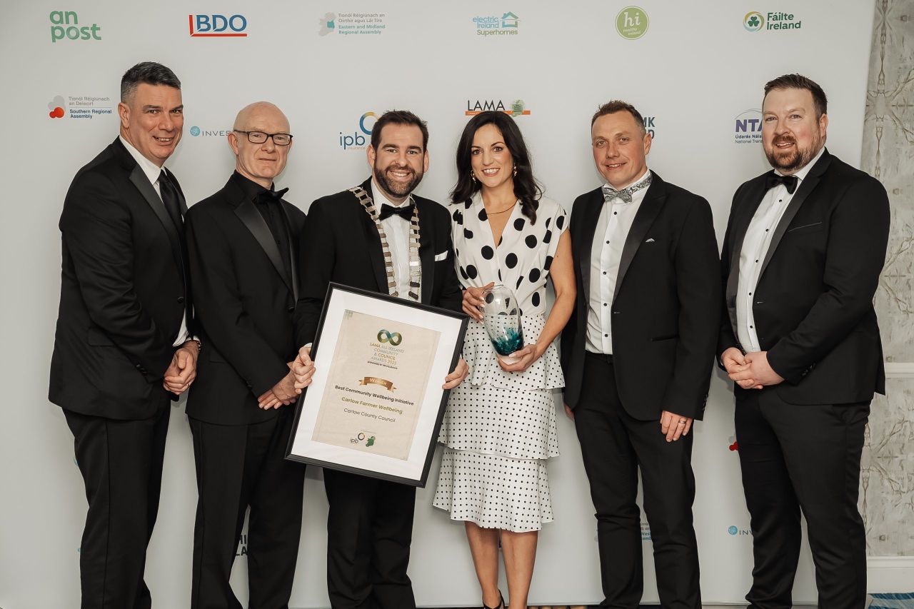 Carlow group named Ireland's best wellbeing initiative