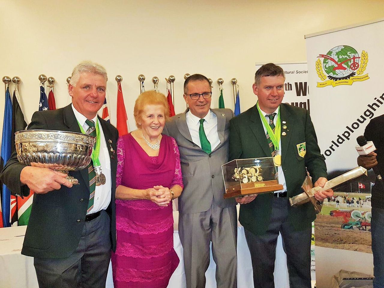 Masters in their field: Irish ploughing men win big on world stage