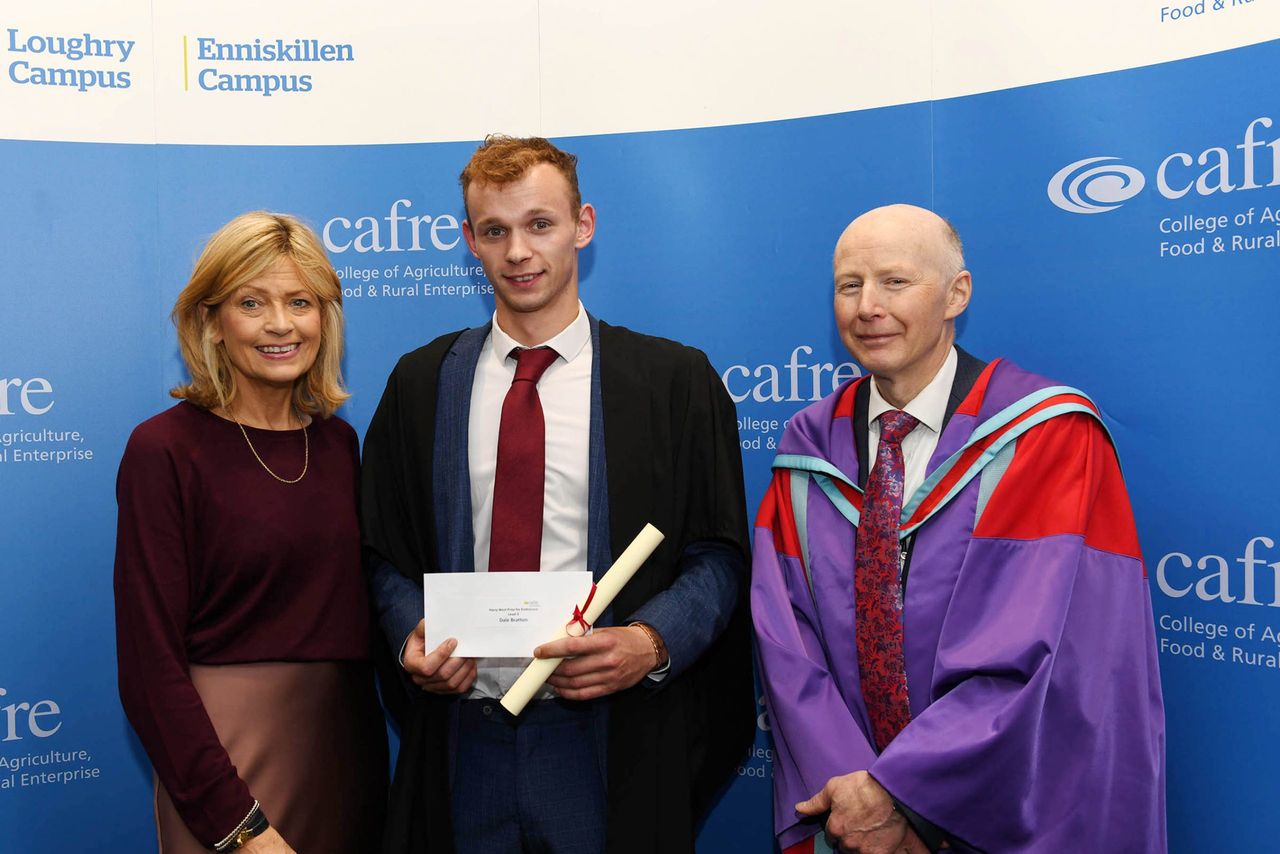 Awards presented to CAFRE agriculture apprenticeship students
