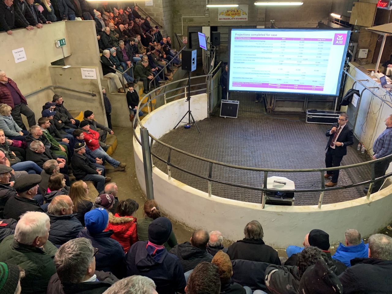 Hundreds of farmers attend information night at Granard Mart