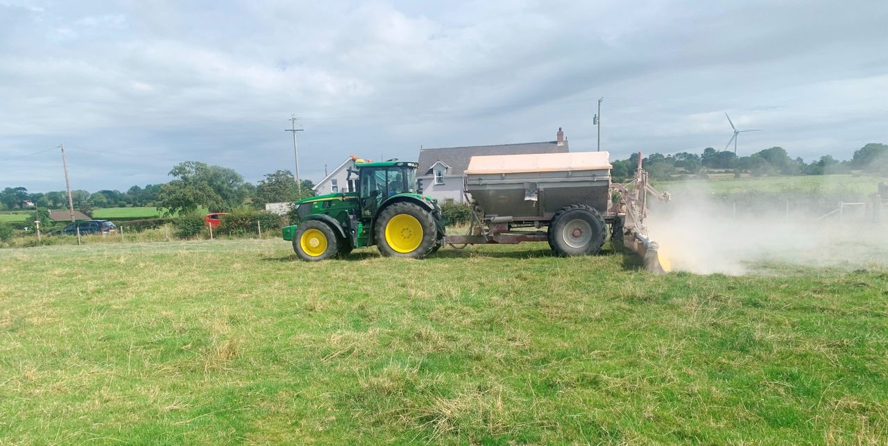 Lime spreading rates take off ahead of expected rains