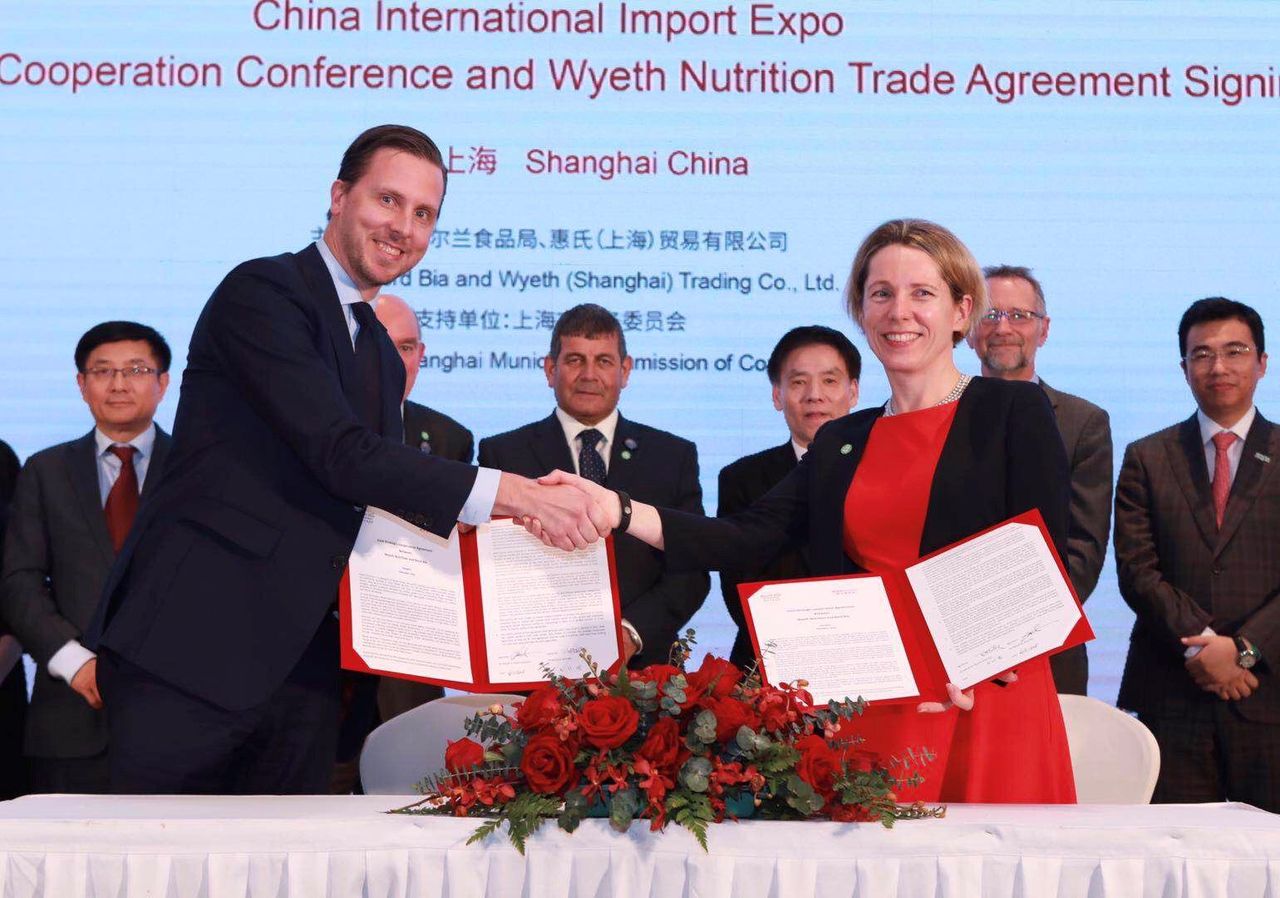 Bord Bia signs 'lucrative' agreement with Wyeth Nutrition in China