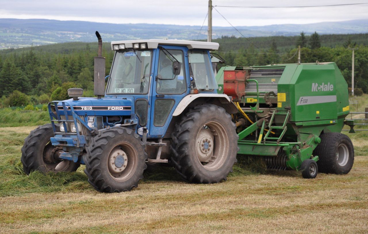 Grass surpluses mean 'lots of bales'