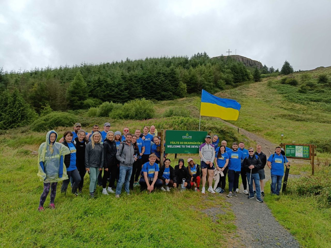 Herdwatch charity climb raises €11k for Aware and Ukraine relief