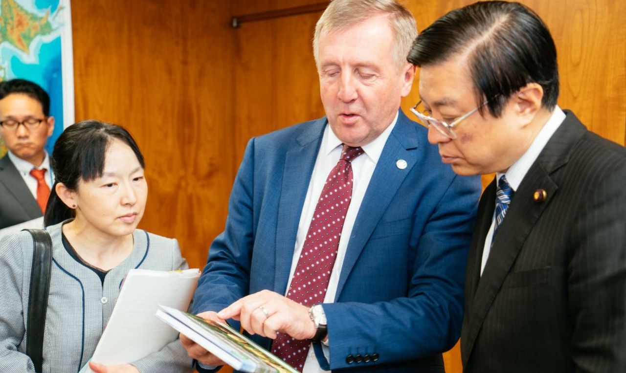 'Japan is open to further co-operation and collaboration with Ireland'