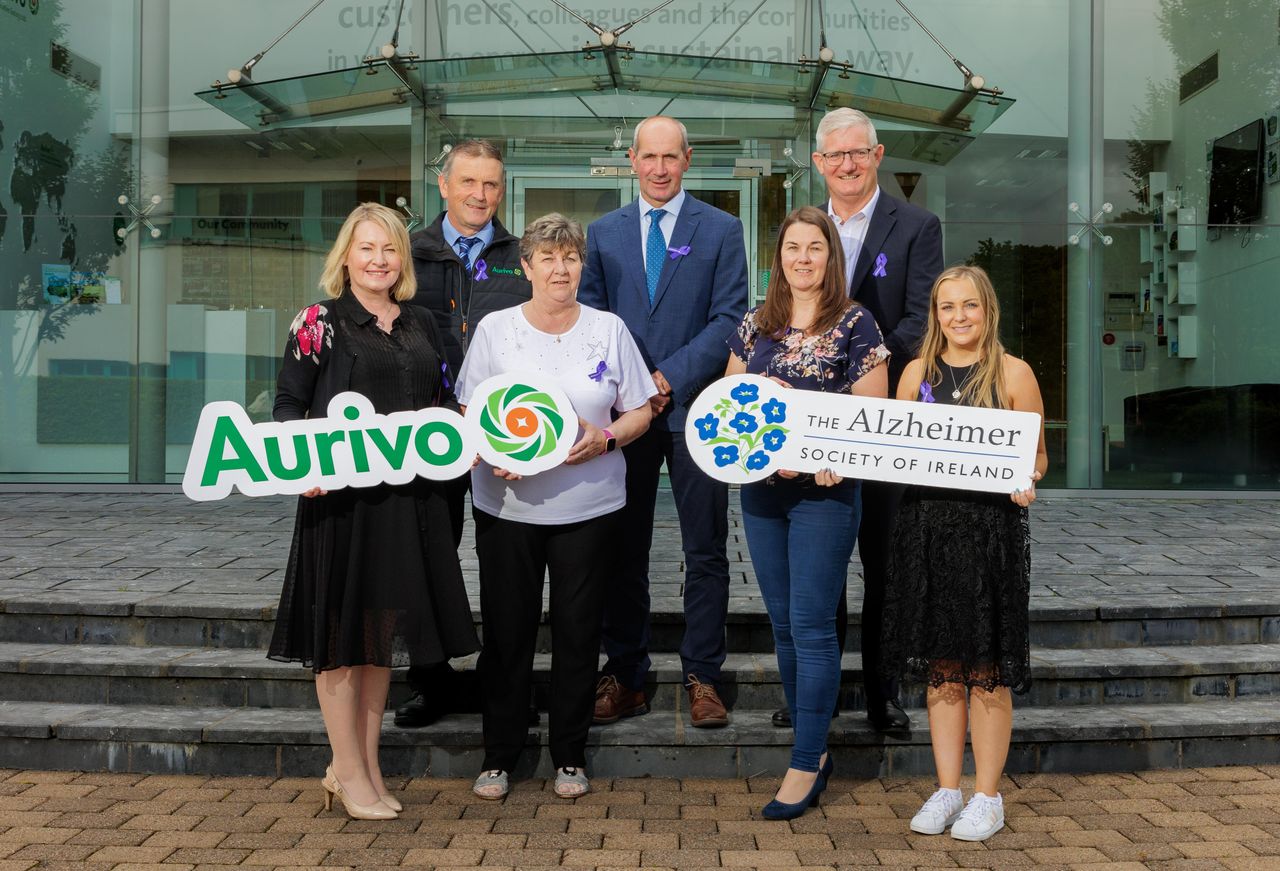 Alzheimer Society of Ireland named Aurivo charity partner for 2023