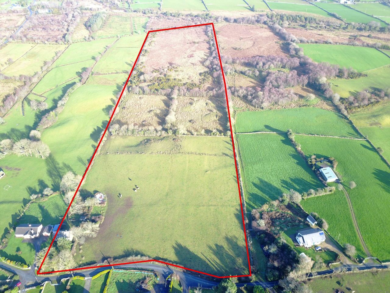 20.5ac of grazing land in Co. Galway has site potential