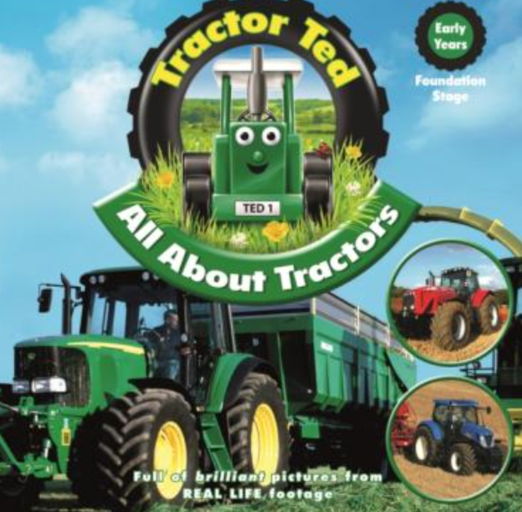 Books of tractors to fill those Christmas stockings