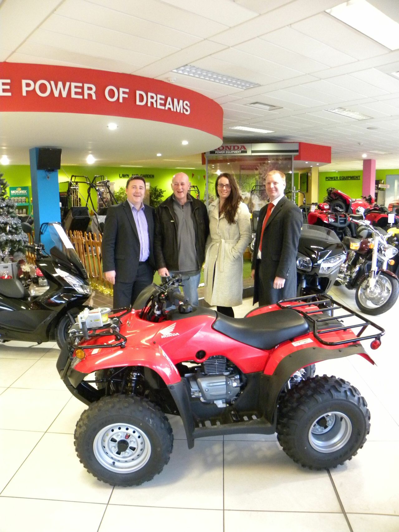 Kilkenny farmer wins Honda Quad worth €6,000
