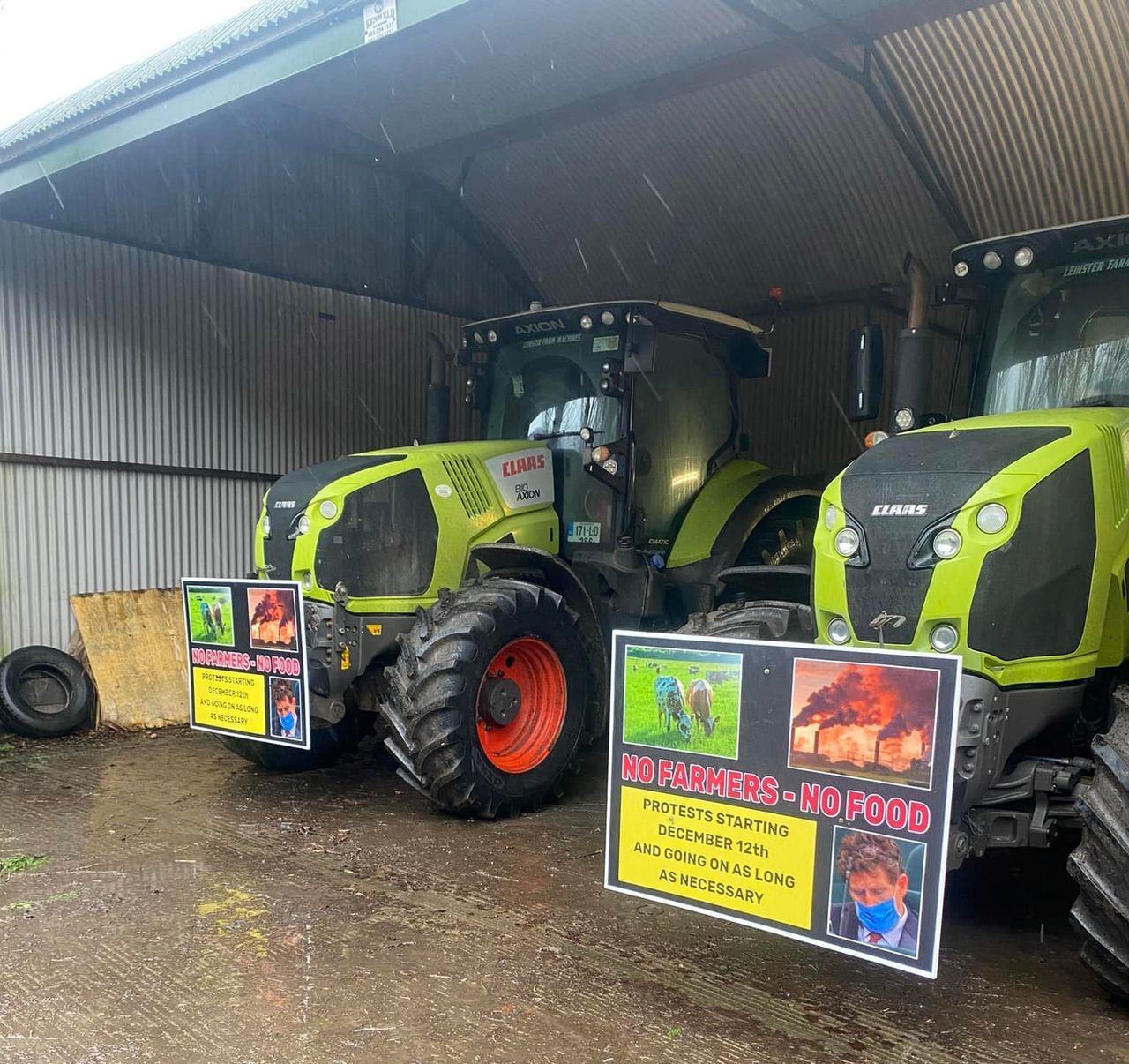 Farmer protest calls for Green Party MEP to resign after letter to banks