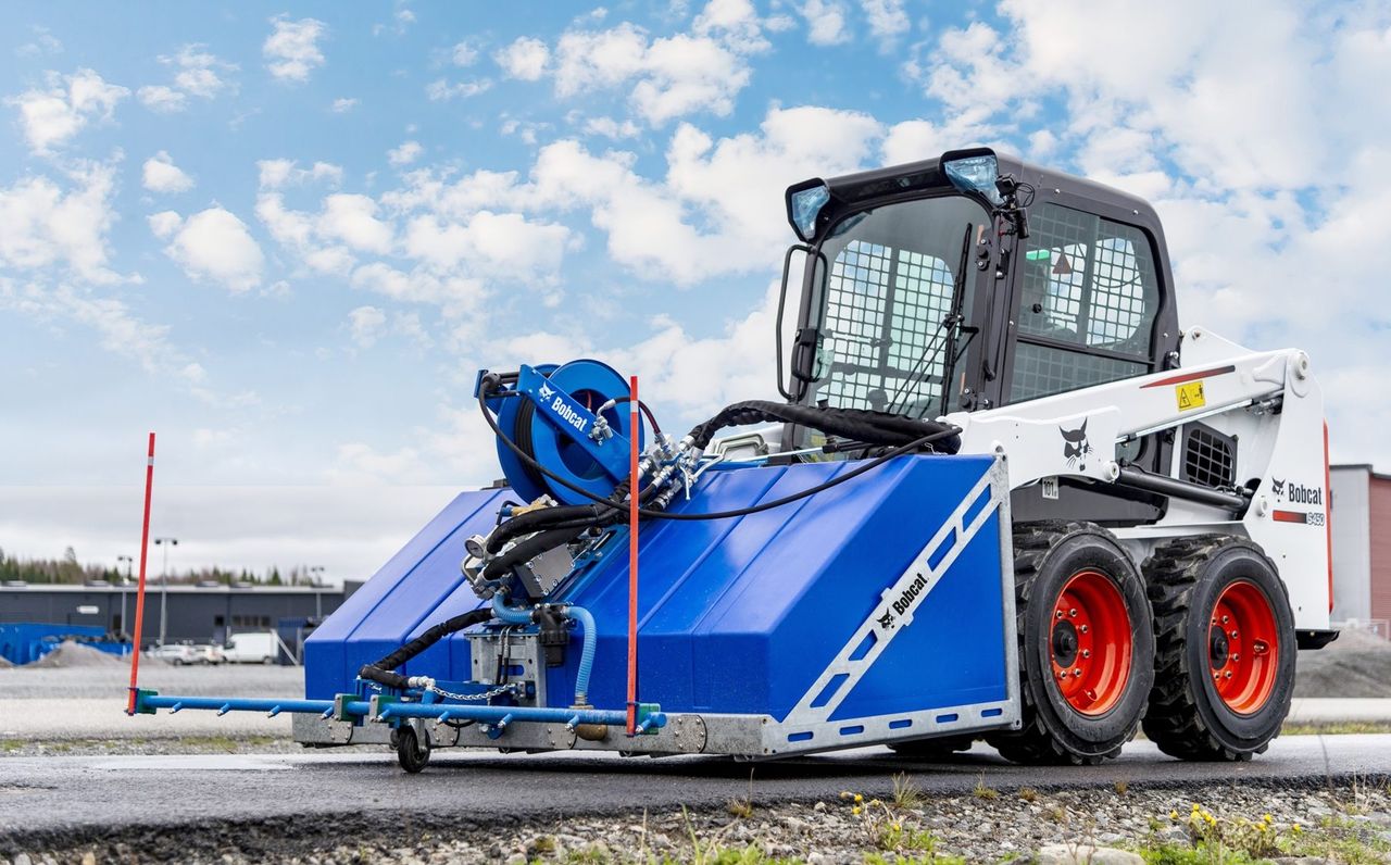 Bobcat launches new 'versatile' attachment for high-pressure water cleaning