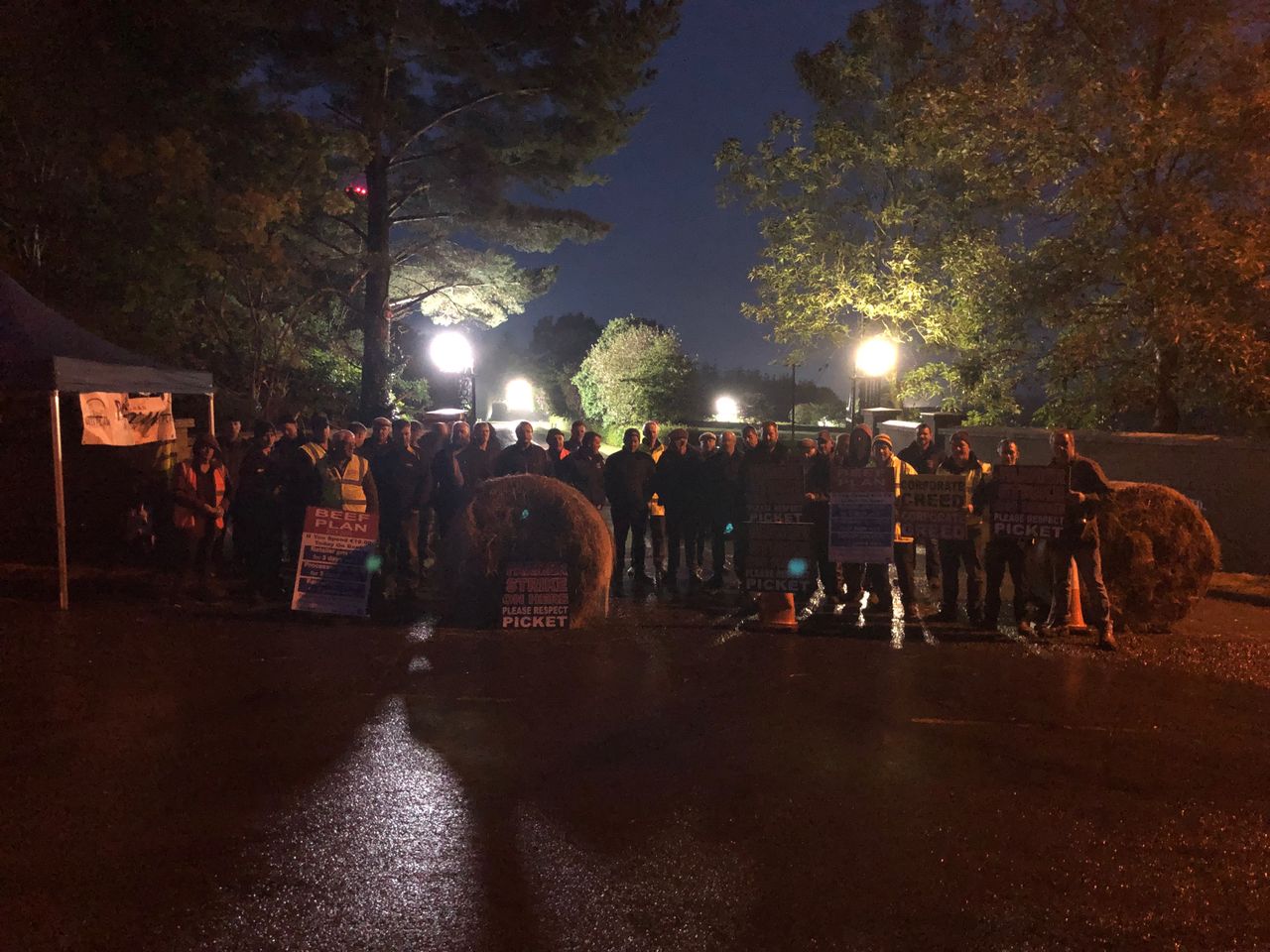 'Responsibility for a peaceful protest lies with both sides'