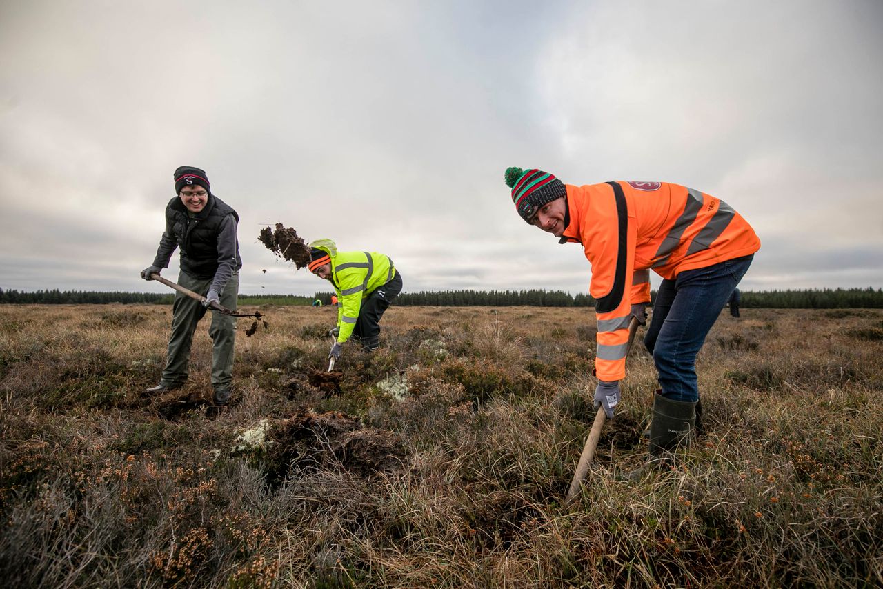 Mayo farmer commences bog-rewetting project on 50 acres