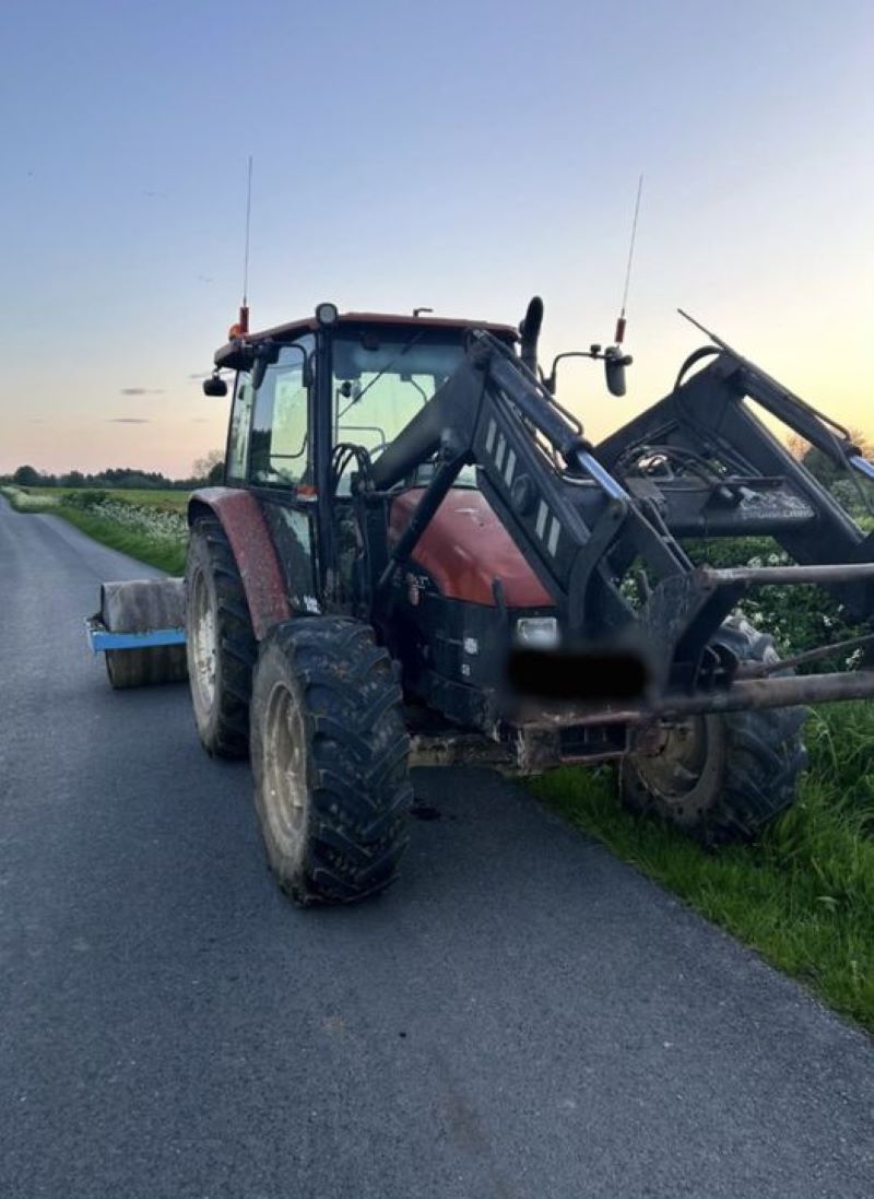 Gardaí stop 14-year-old driving untaxed tractor