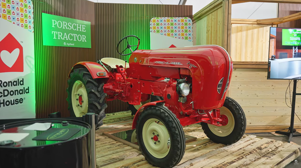 Restored tractor