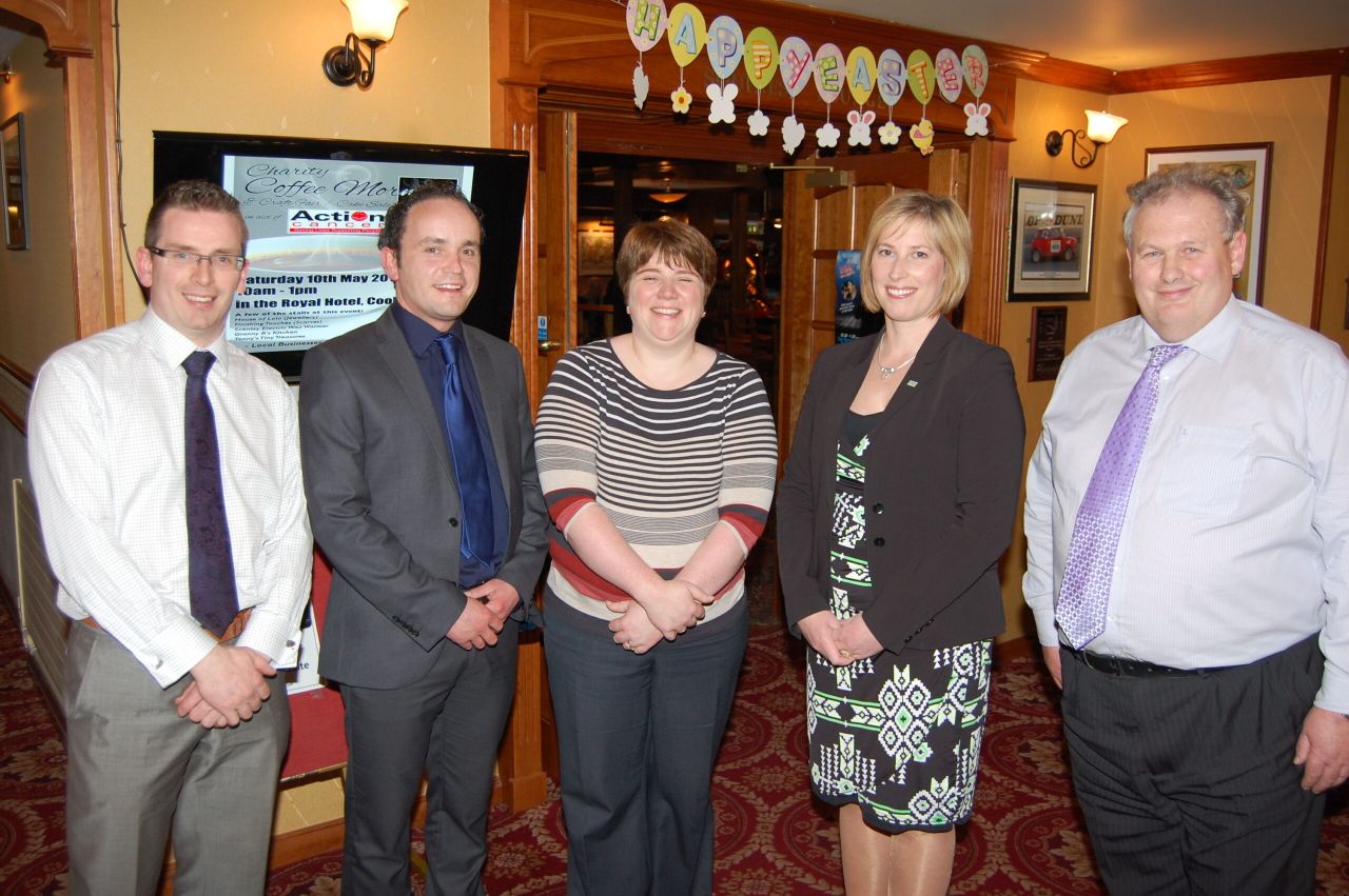 Attending the CAP Reform debate in Cookstown: Gary Scott, UFU Group Manager; Denise Kelso, UFU Group Manager and Sandra Overend MLA.